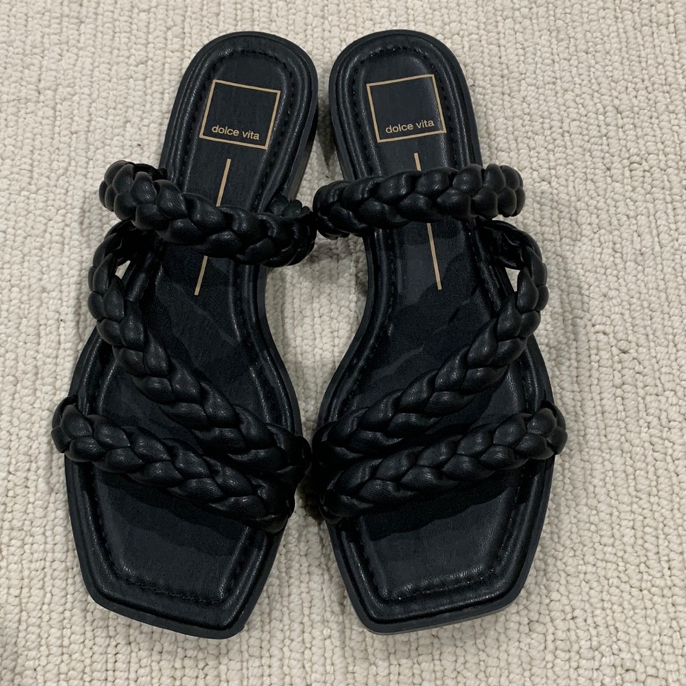 Dolce vita braided slides